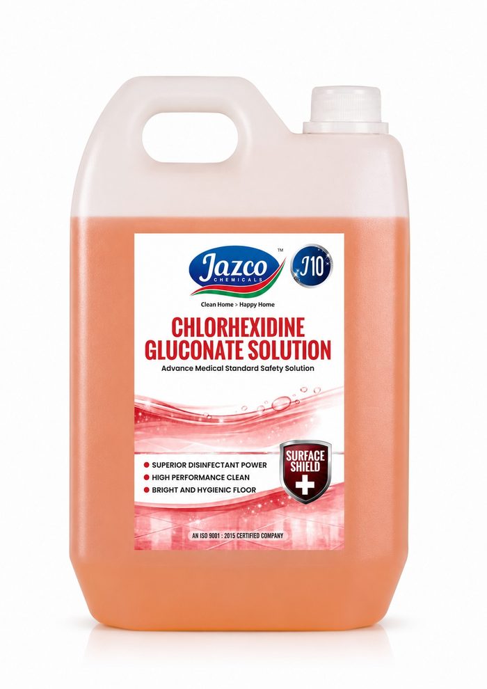 Jazco Chlorhexidine Gluconate Solution J10, 5 litre can